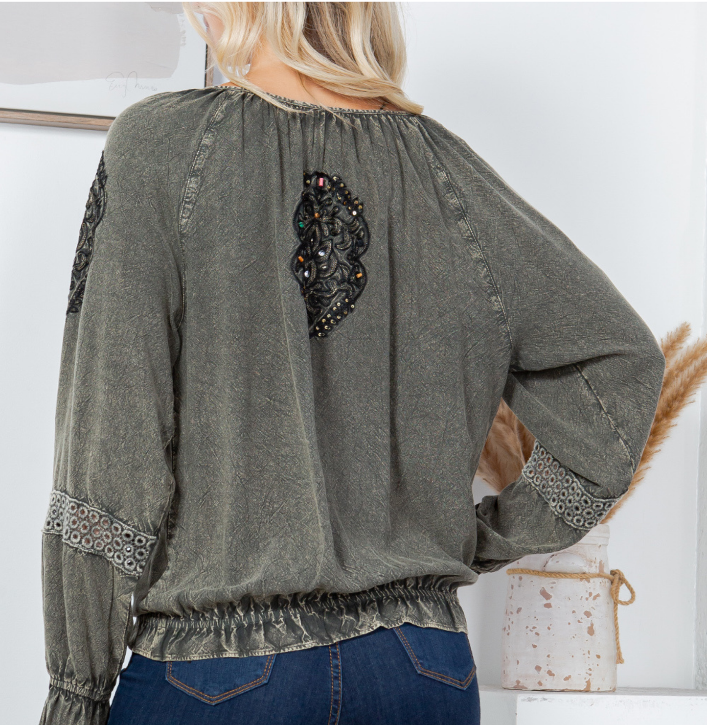 Boho Rustic Top