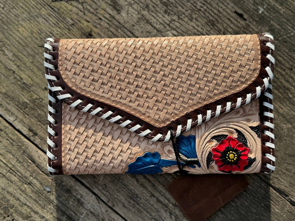 Patriotic Western Cowgirl Clutch