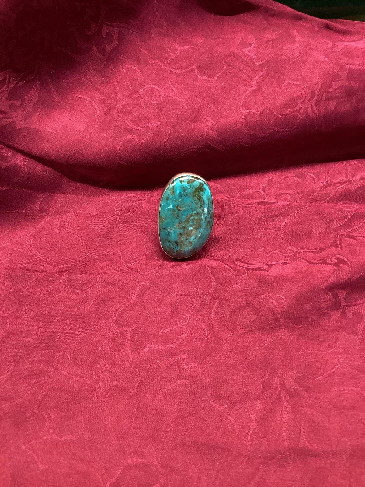 Oval Turquoise Ring