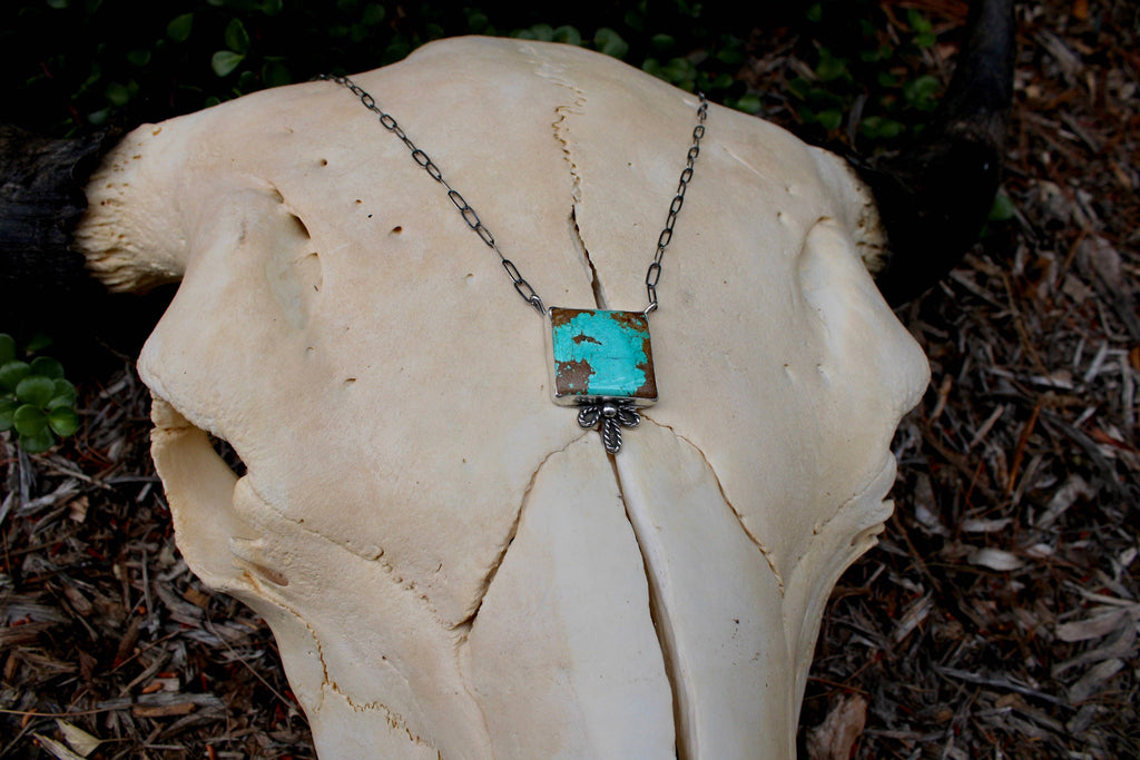 Number 8 Turquoise Necklace