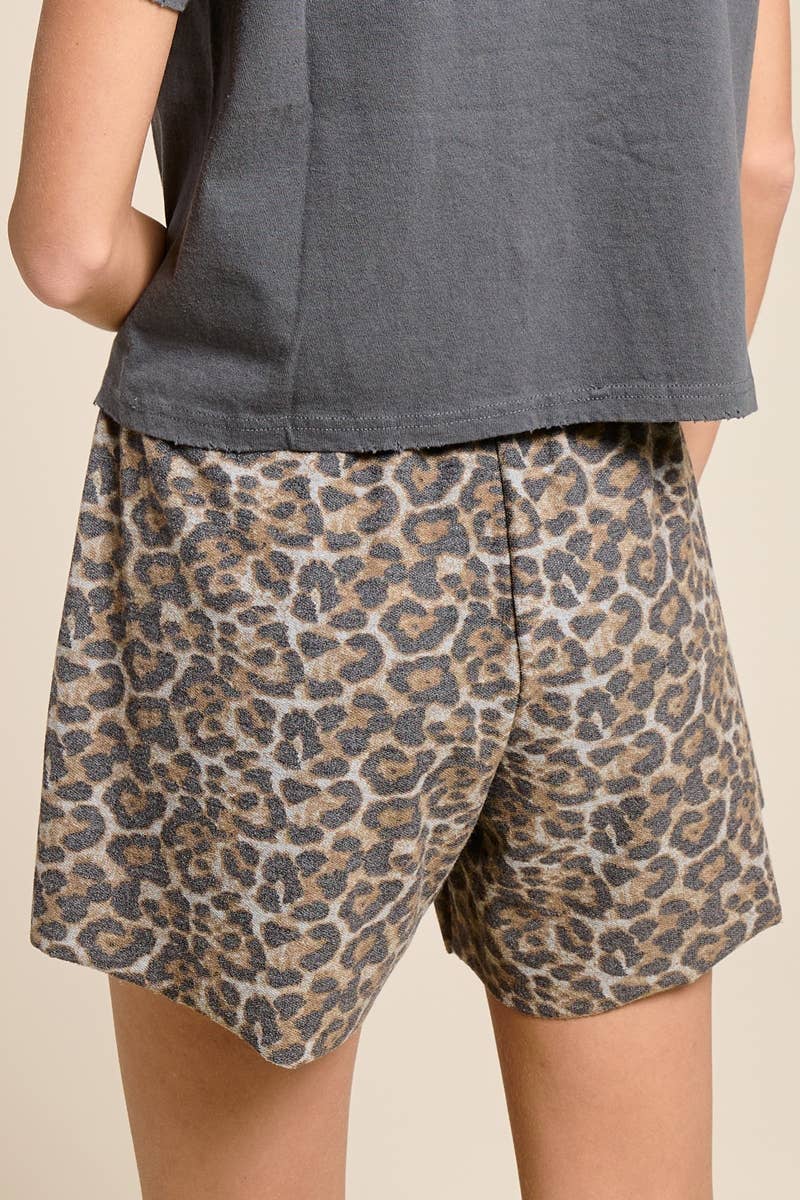 RELAXED FRENCH TERRY SHORTS