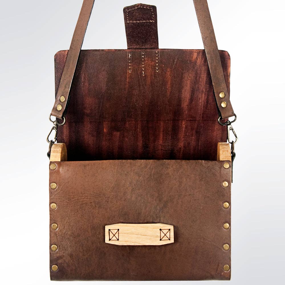 LC-ADBG542 Crossbody Genuine Western Leather Women Bag