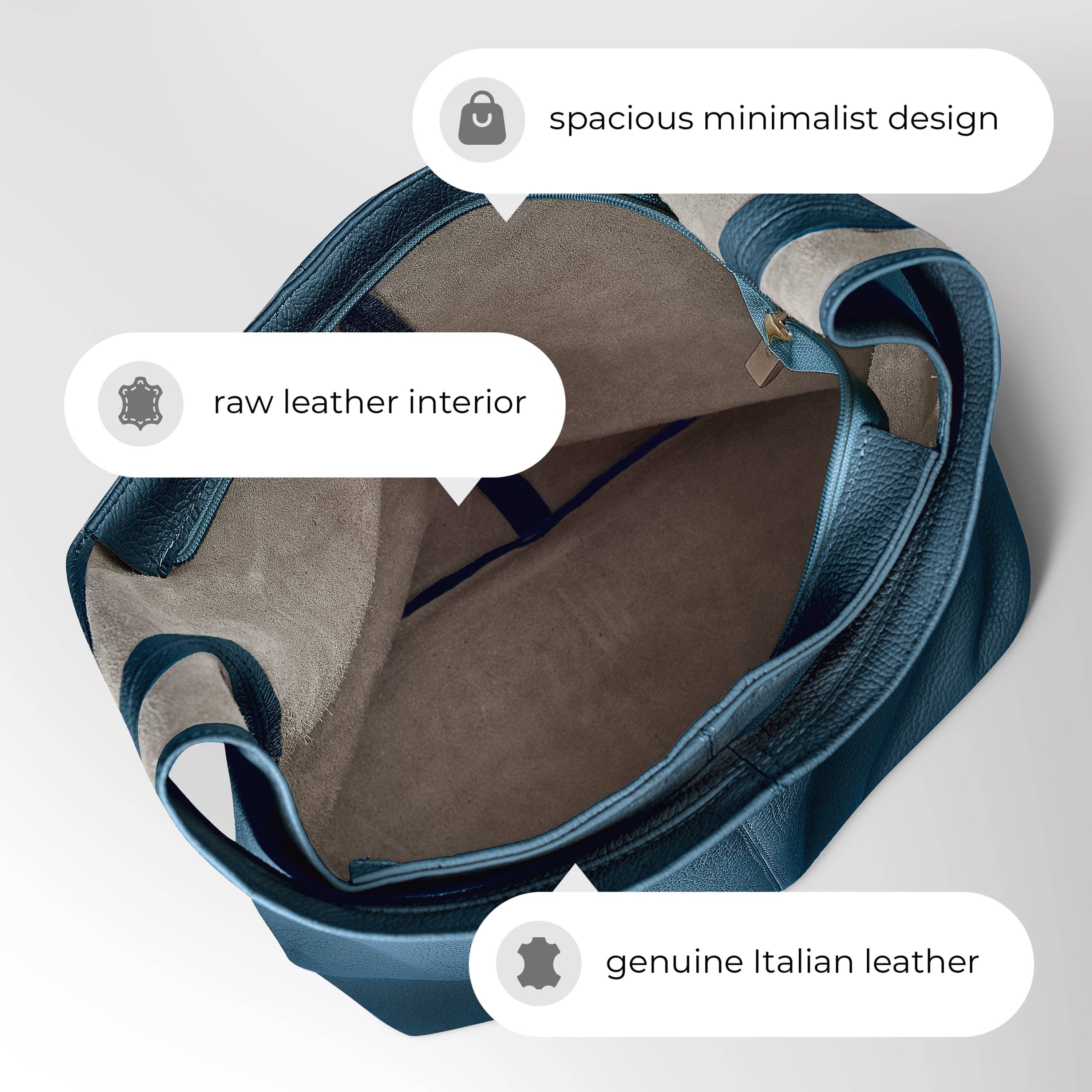 Calf Leather Hobo Bag