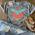 Aztec Eagle Western Tee