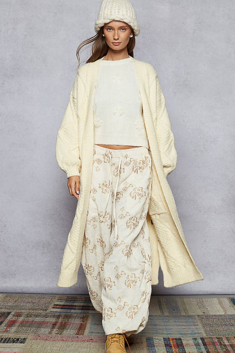 Long Sleeve Open Sweater Cardigan