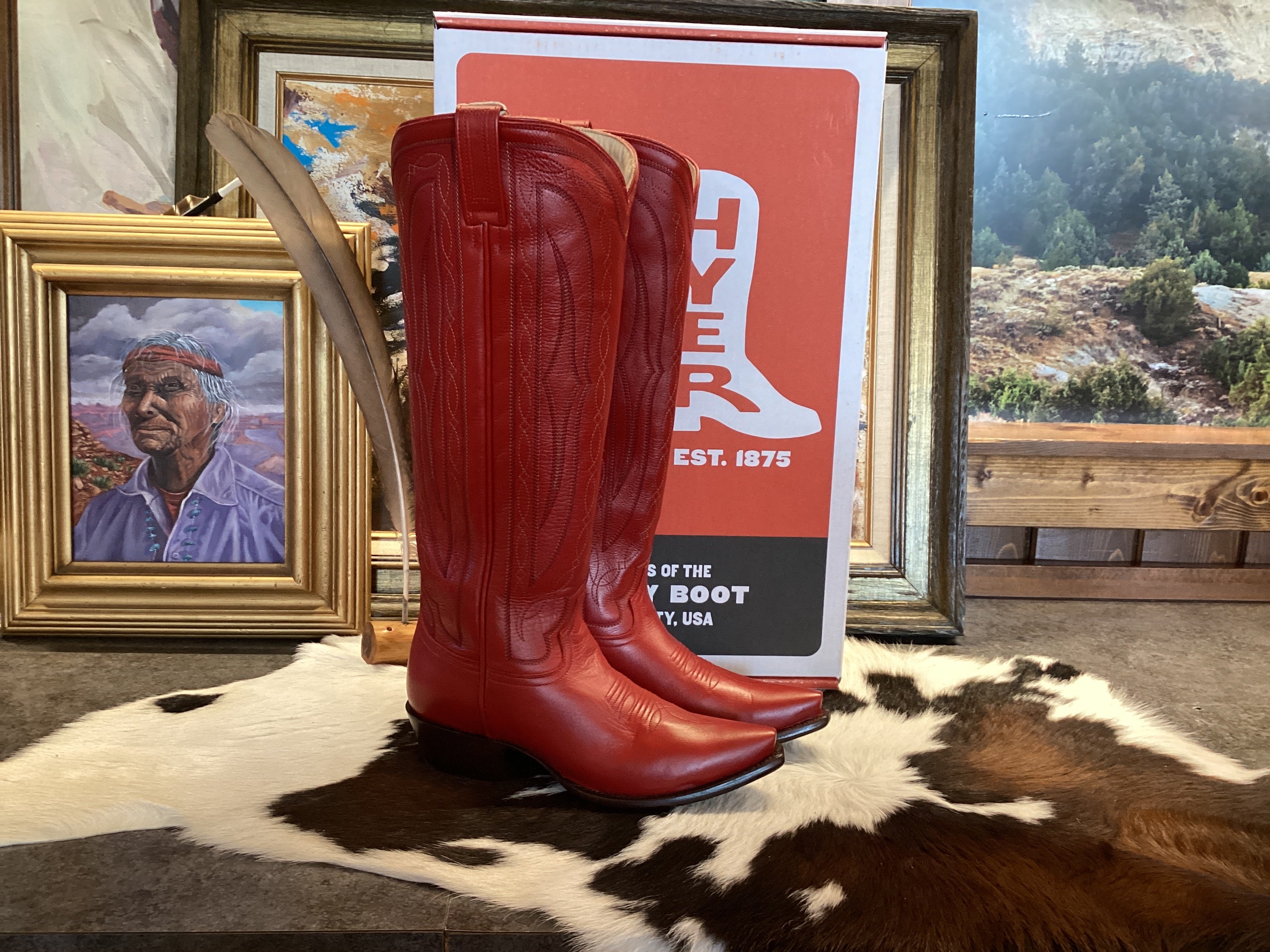 Hyer Woman's Wildcat Tall-Red