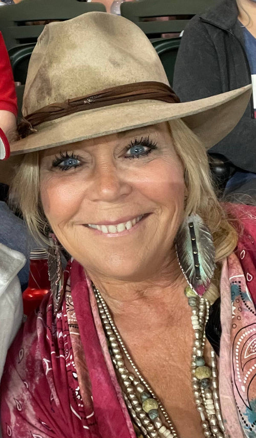 "POPS" Distressed Fedora