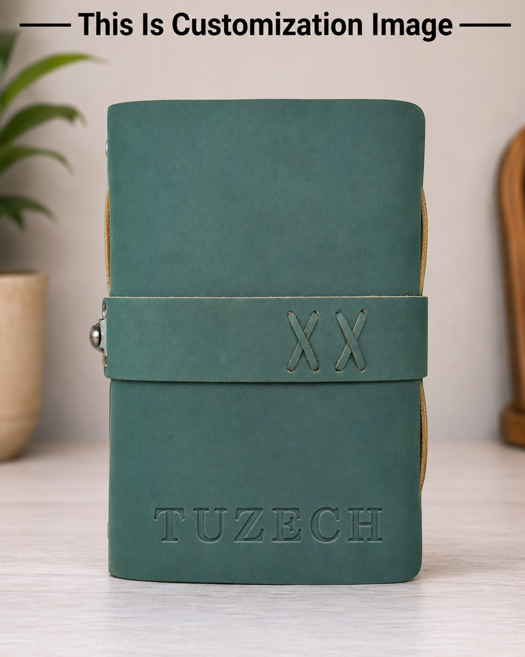 Handmade Genuine Leather Journal Side Lock Diary
