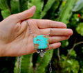Number 8 Turquoise Necklace