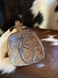 20" Machine Multi Color Pear Necklace