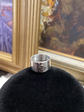 Sterling Silver LOVE Adjustable Ring