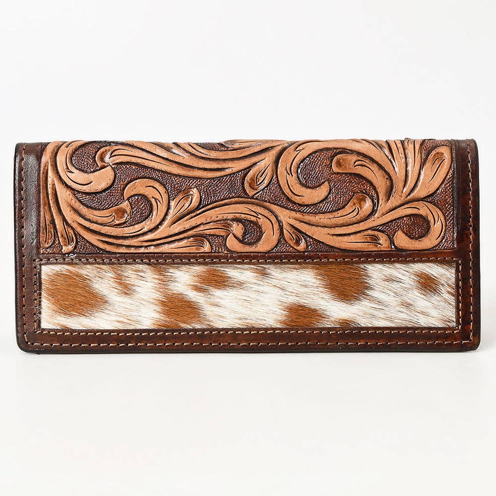 BEBGM184-Western Leather Bifold Wallet
