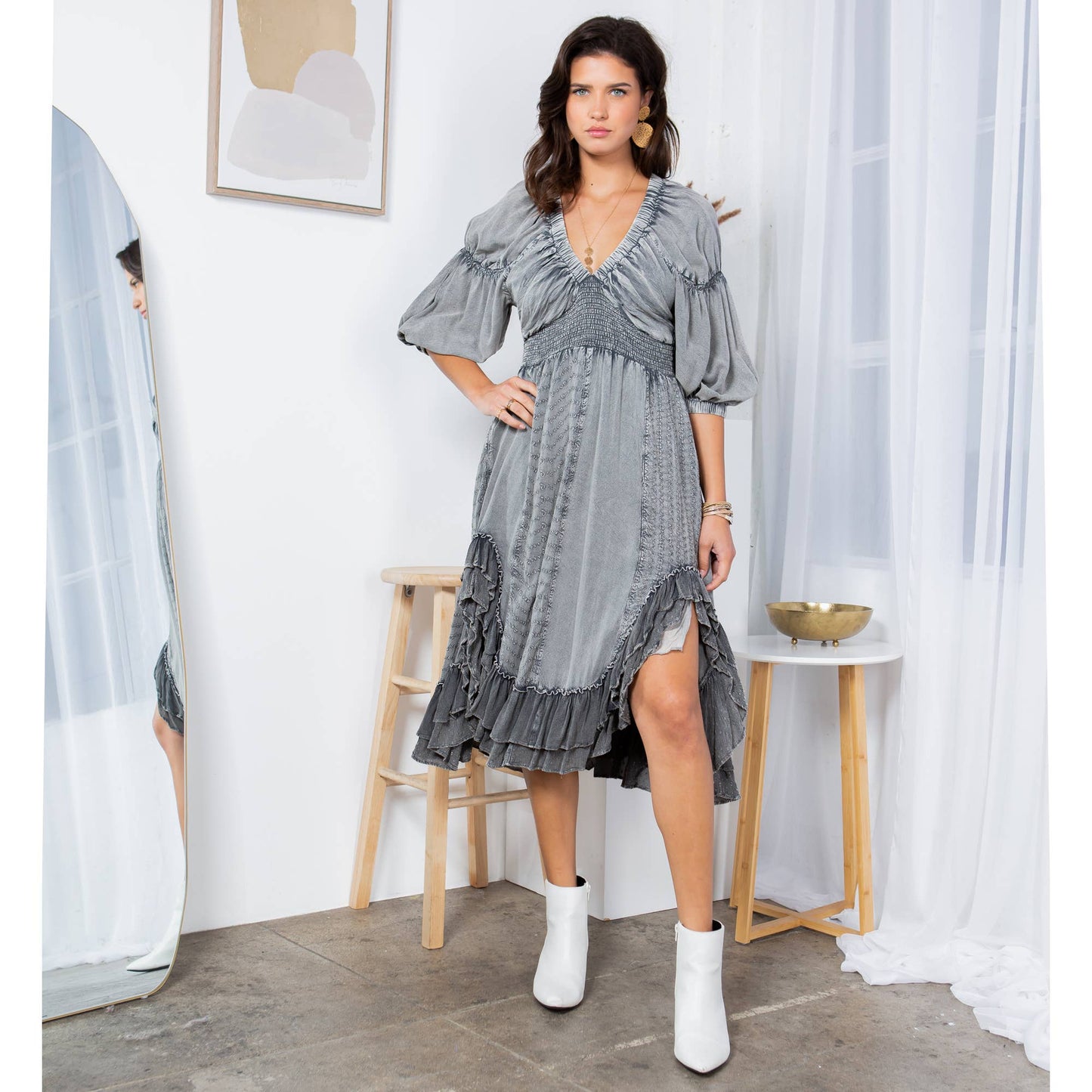 V-Neck Dress