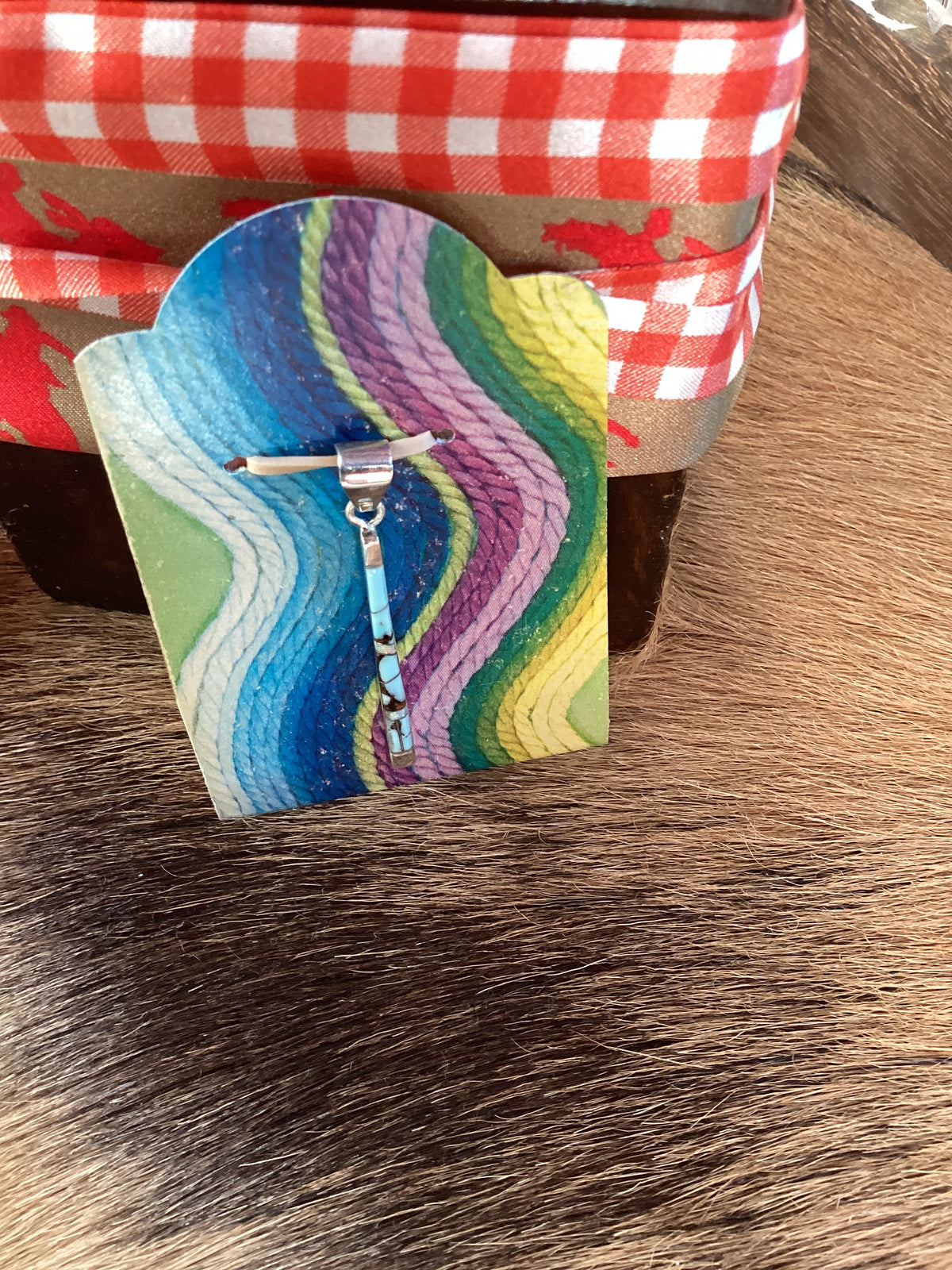 SS Sky Blue Pendant