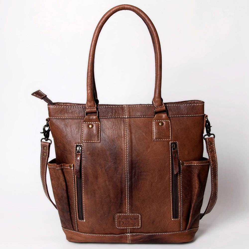 ADBG1013 Tote Genuine Western Leather Women Bag