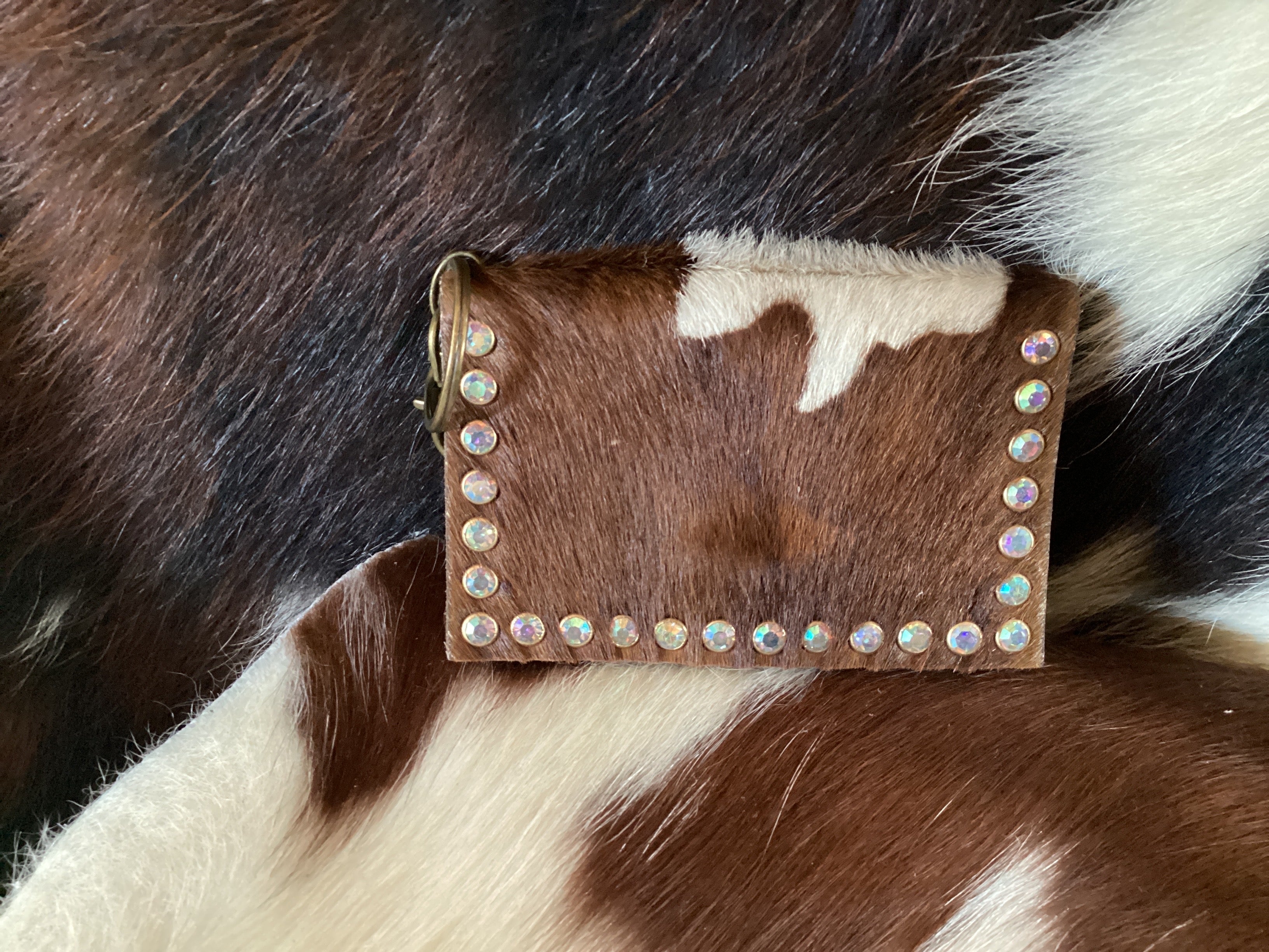 Cowhide Card Holder