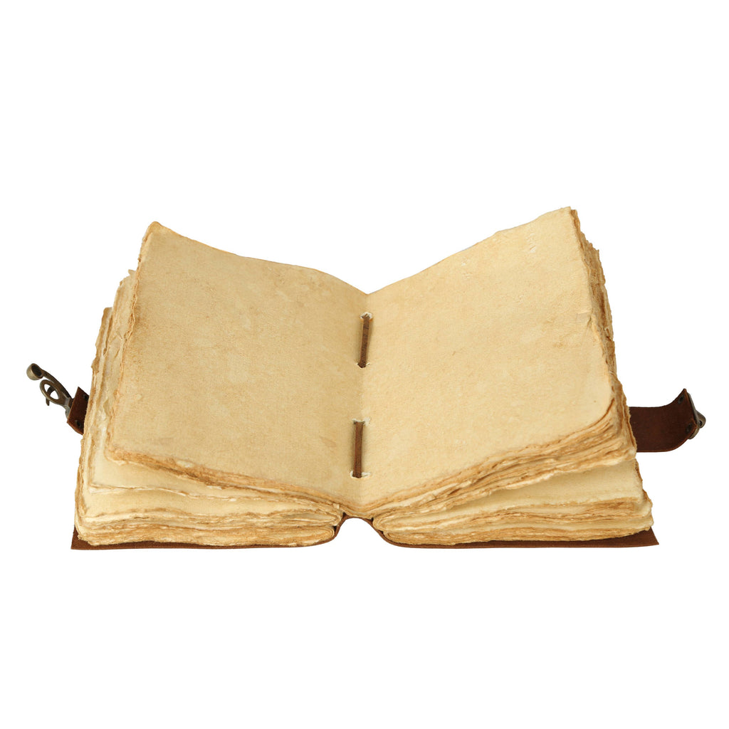 Handmade Genuine Leather Journal Side Lock Diary