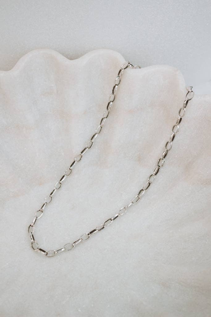 Bold Sterling Chain Necklace | By  KKB | PREORDER NOW OPEN
