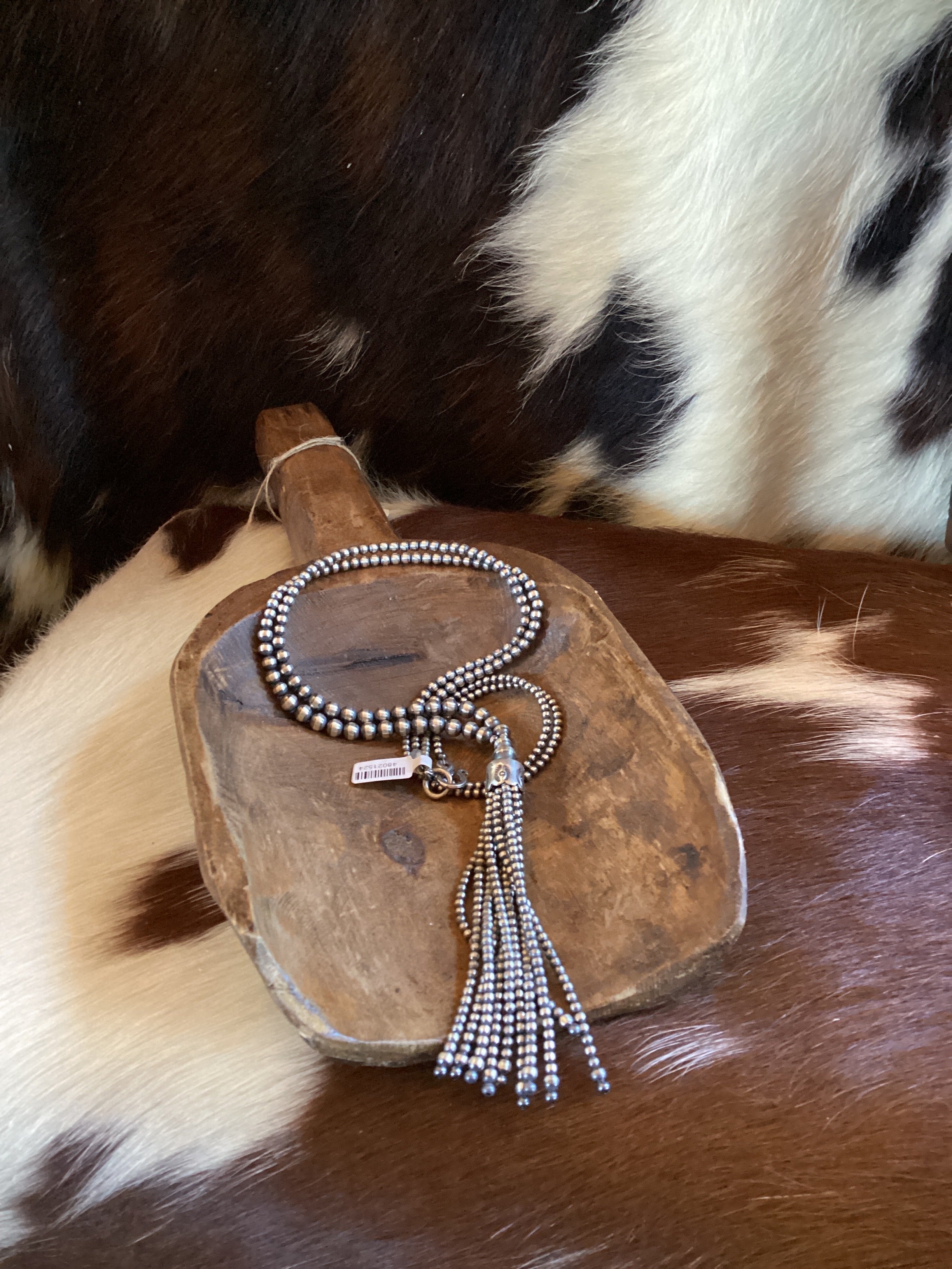 36" Machine Pearl Necklace