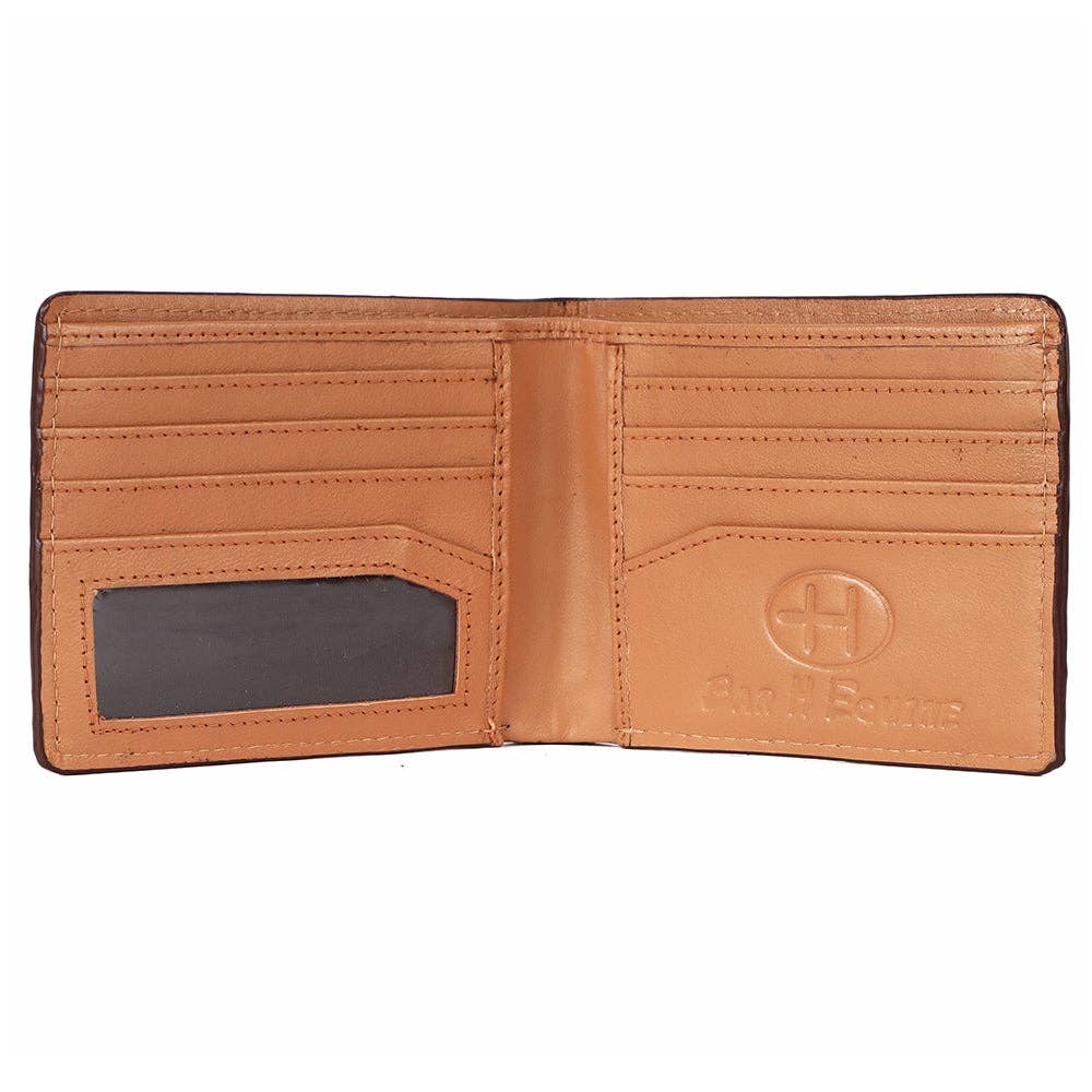 BEBGM175-Western Leather Wallet