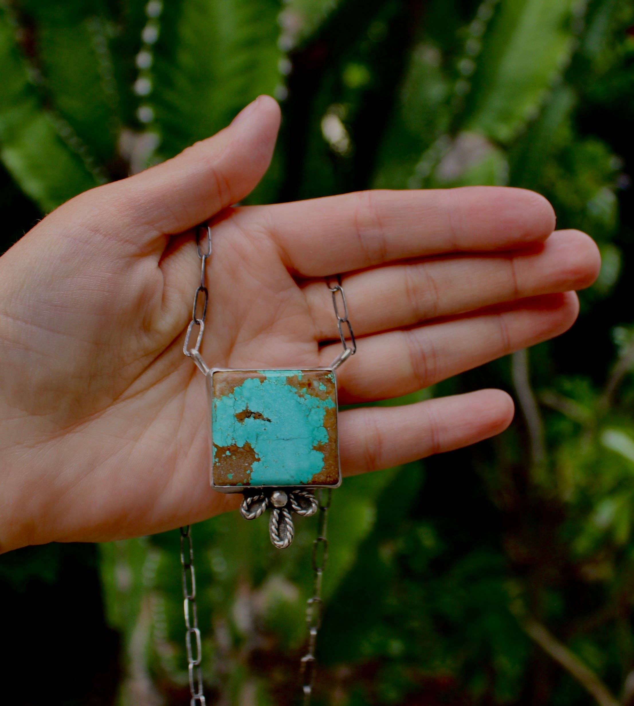 Number 8 Turquoise Necklace