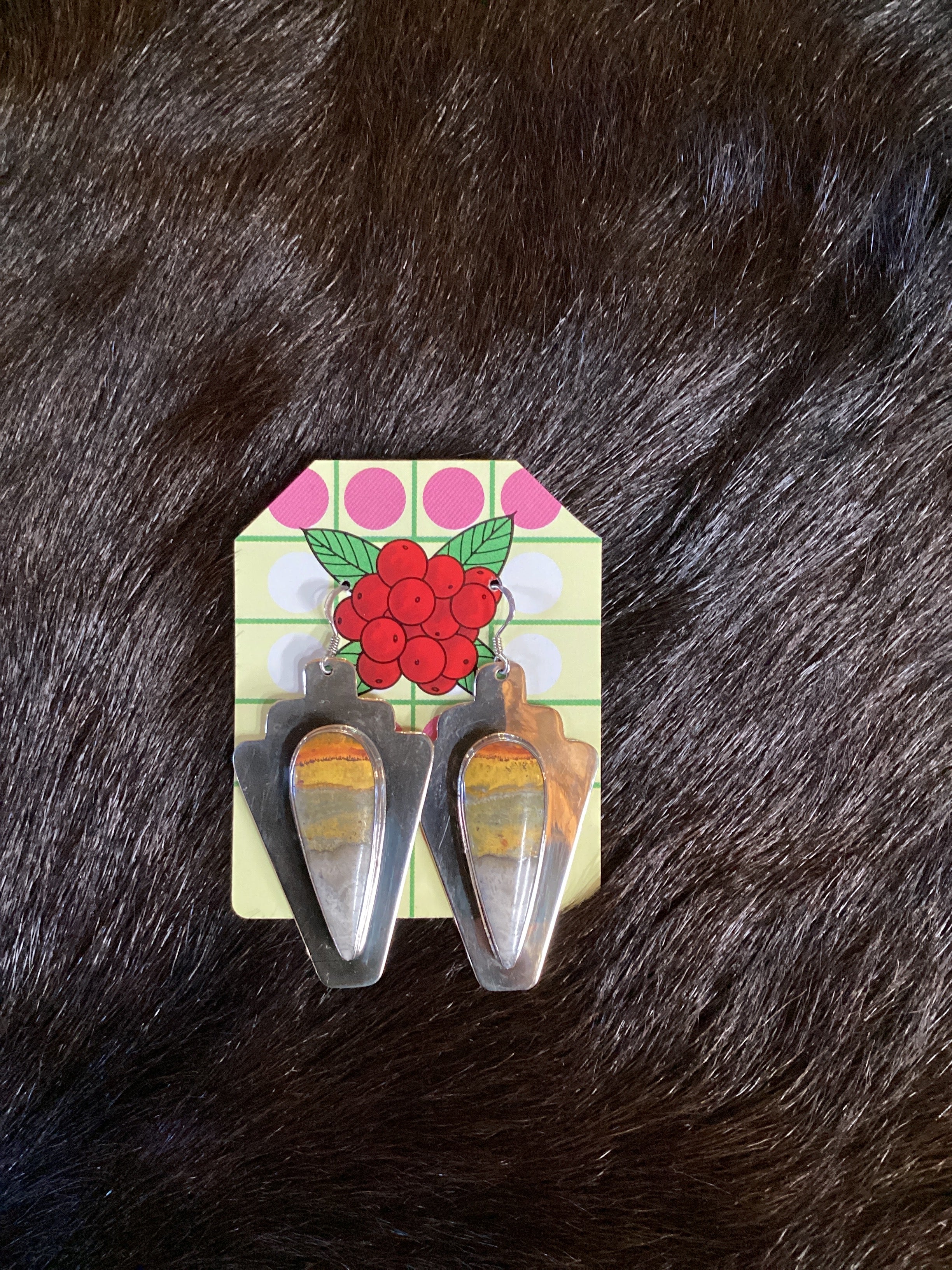 Bumblebee Jasper Dangle