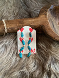 Turq Dangle Stud
