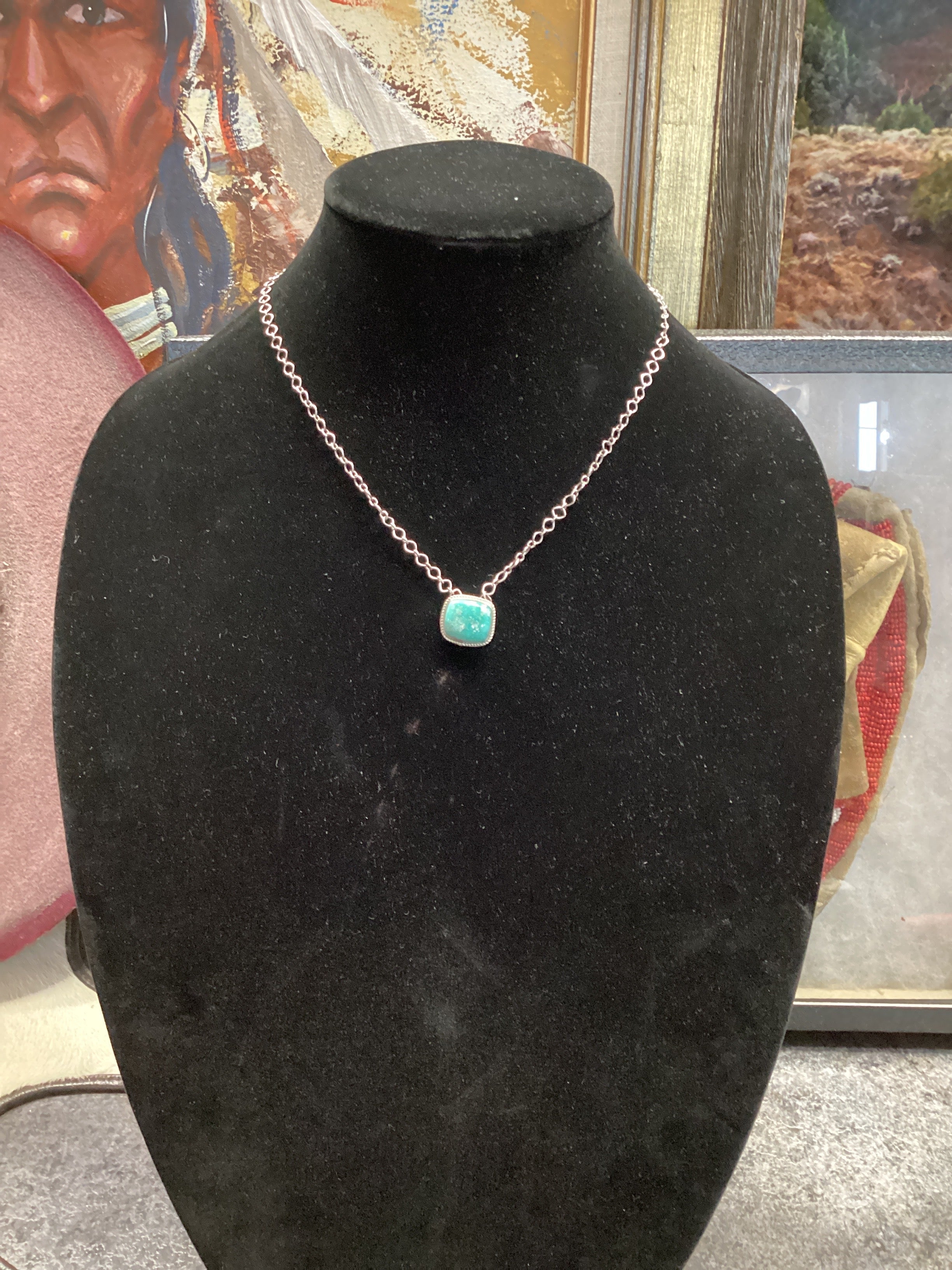 SS Turquoise Necklace