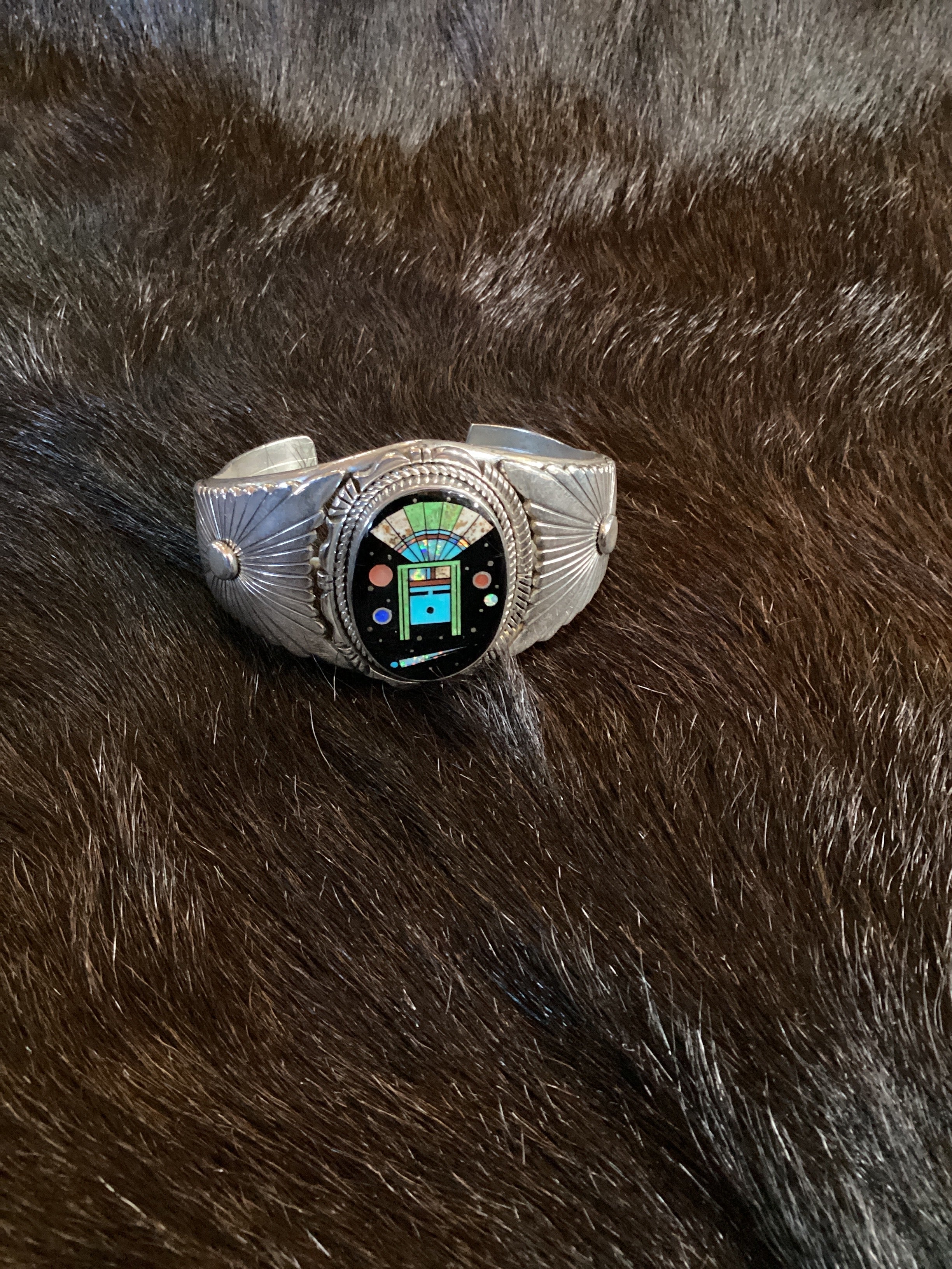 Zuni Inlay Cuff