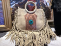 Sedona Tassle Bag in suede leather