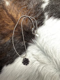Sterling Silver Dahlia Necklace