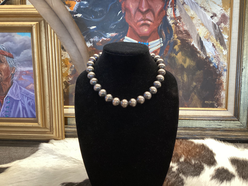 16mm Build Your Own Sterling Silver Pearls Necklace 14"-24"