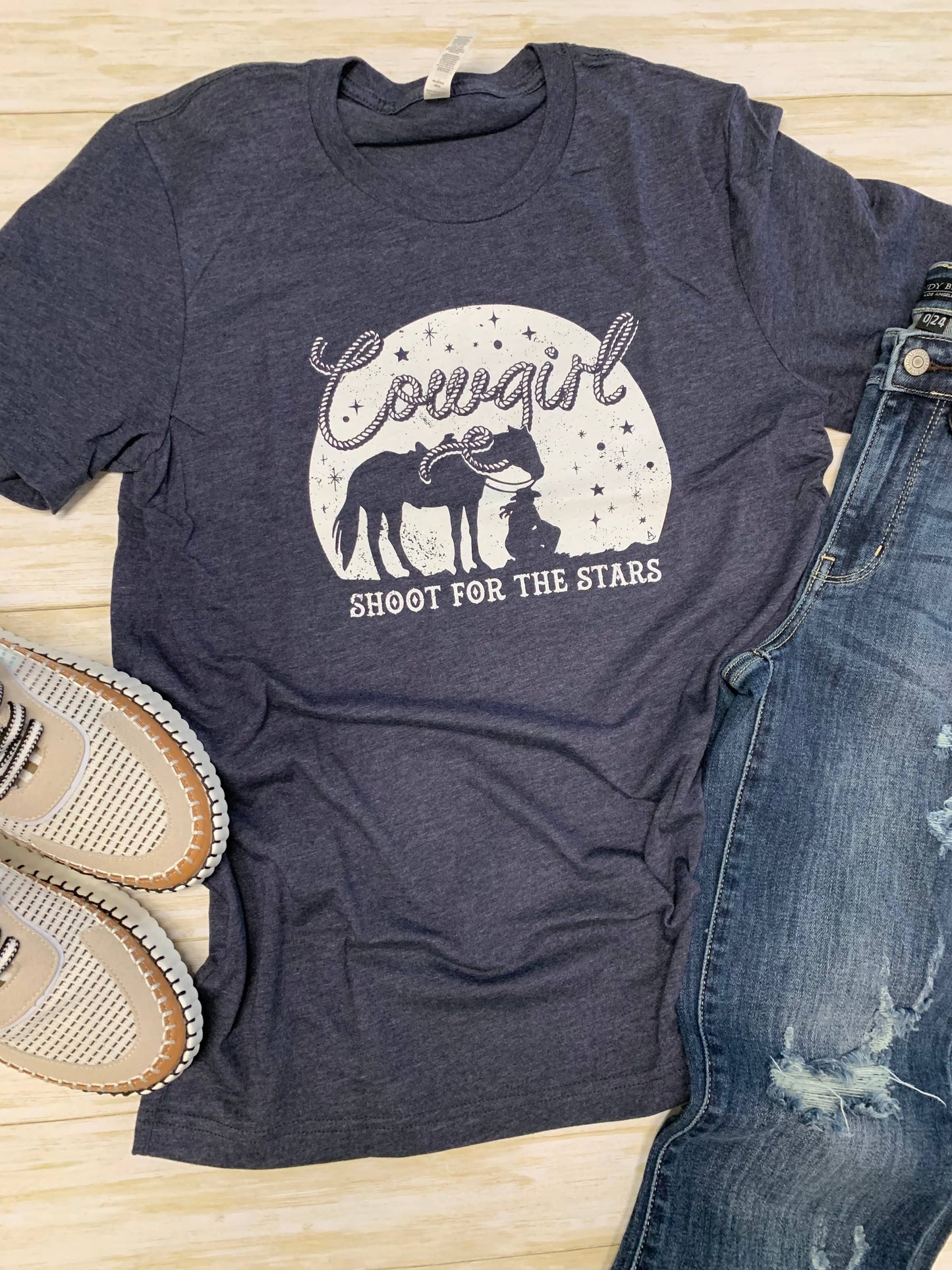 Cowgirl Shoot For The Stars