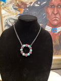 SS Turq & Spiny Necklace