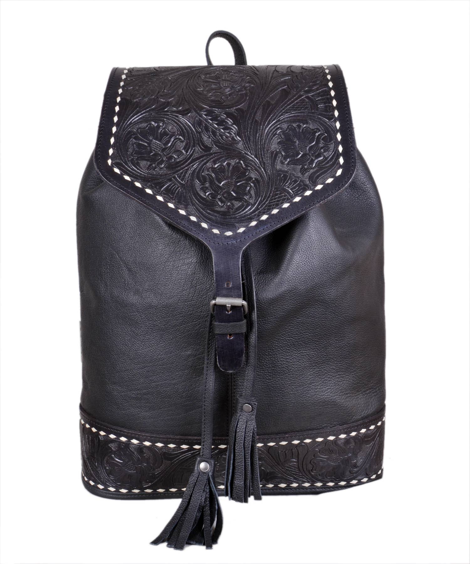 Western Chic Leather Back Pack