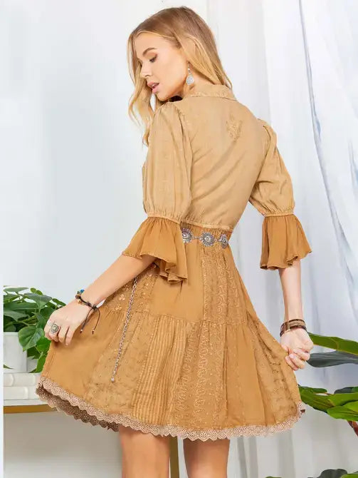 Lace Boho Dress