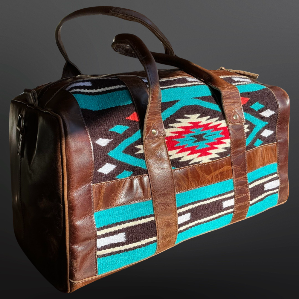 Western Saddle Blanket Duffle Bag