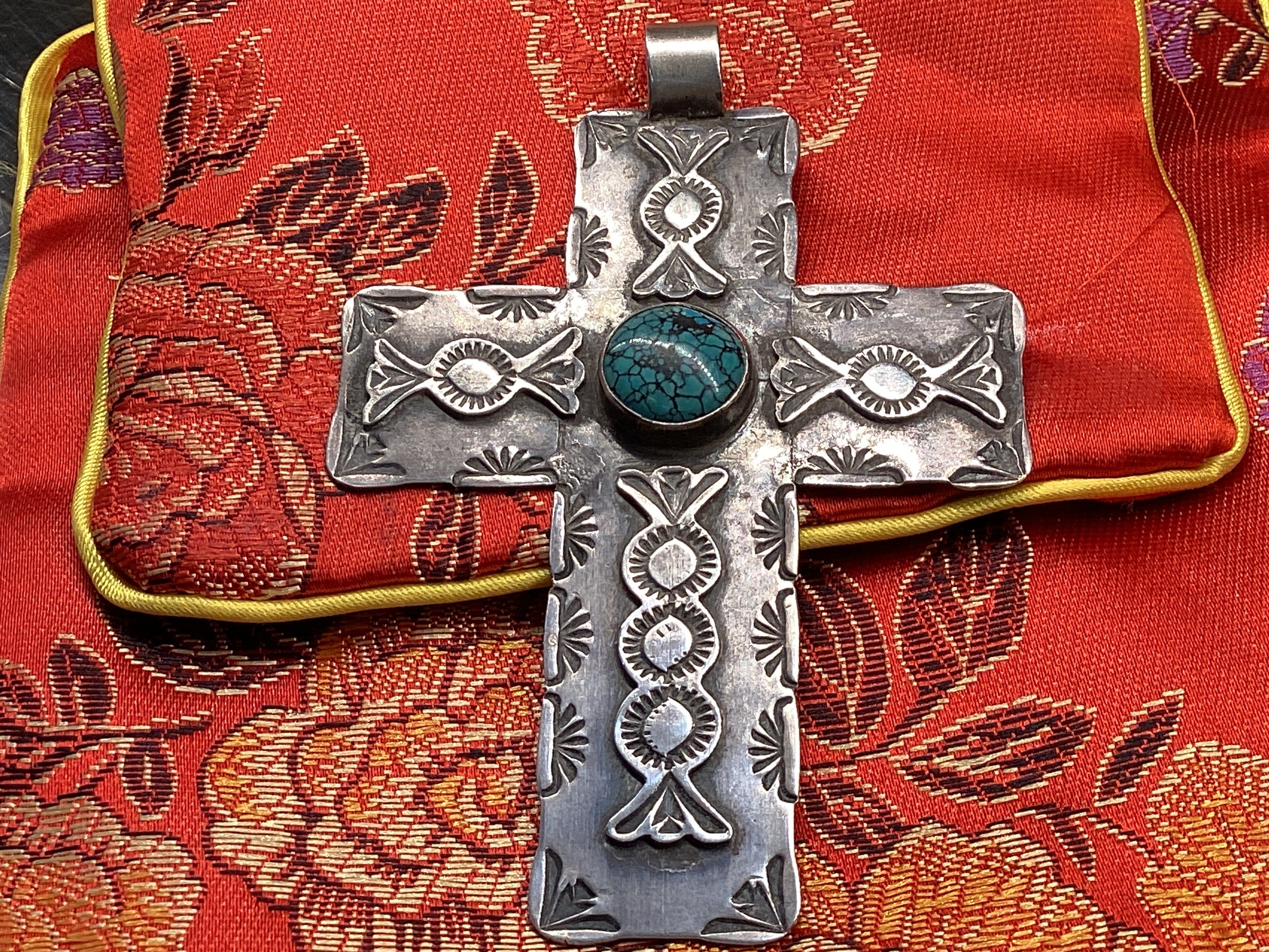 Navajo Cross Pendant