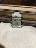 Navajo Pearl Loop Earrings