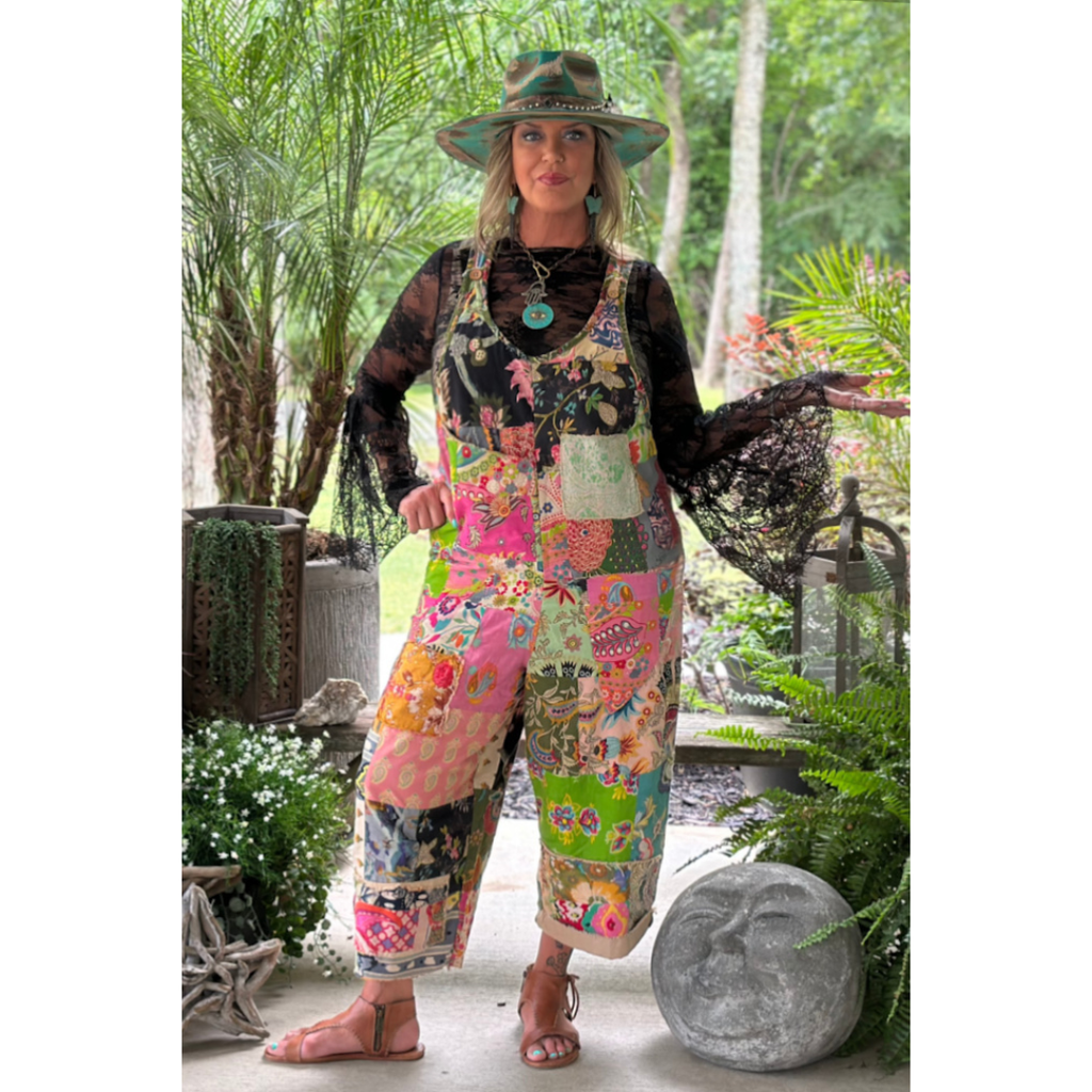 Garden Tea Lace Top - Midnight