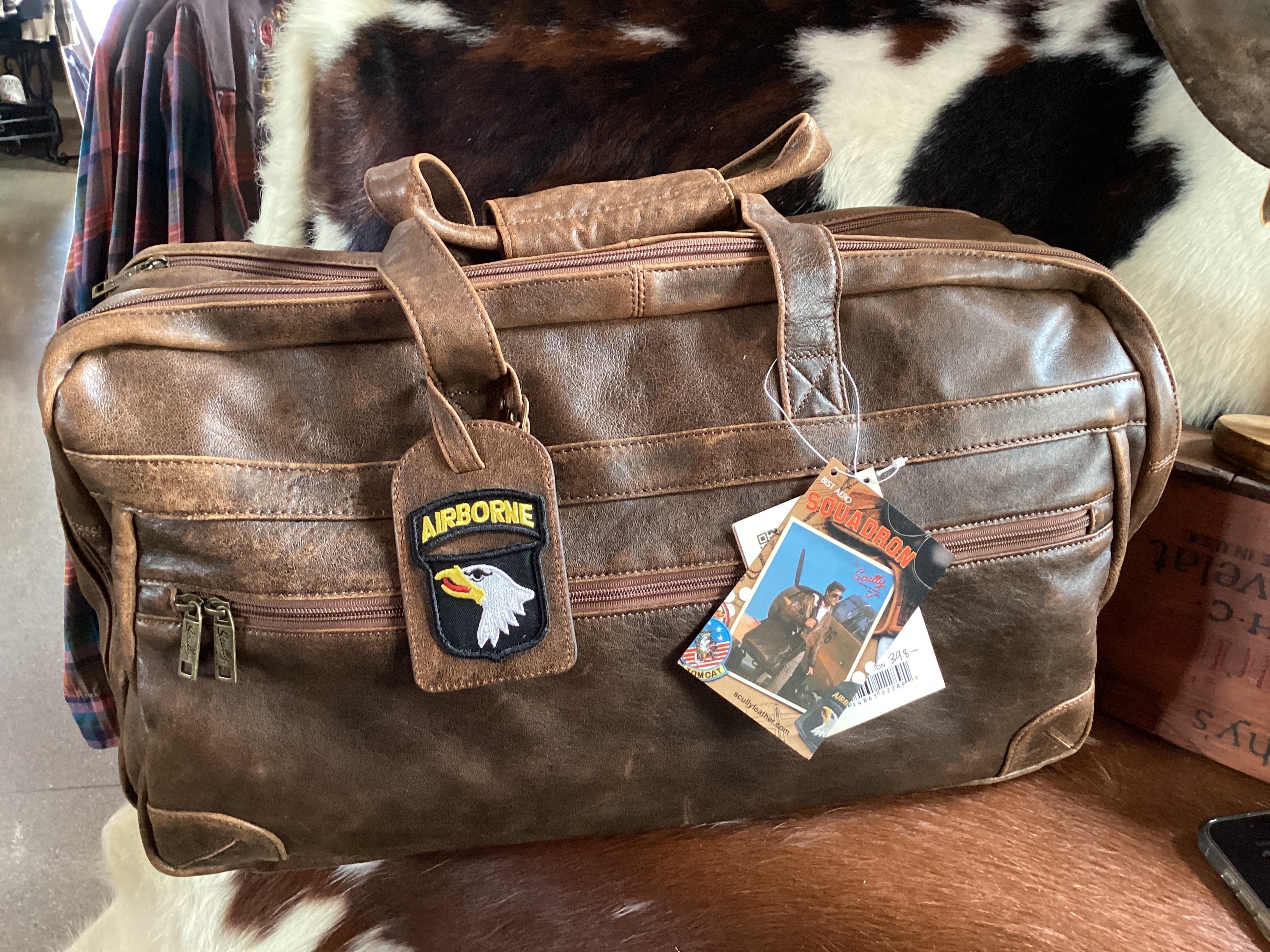 Airborne Bag by Scully Leather