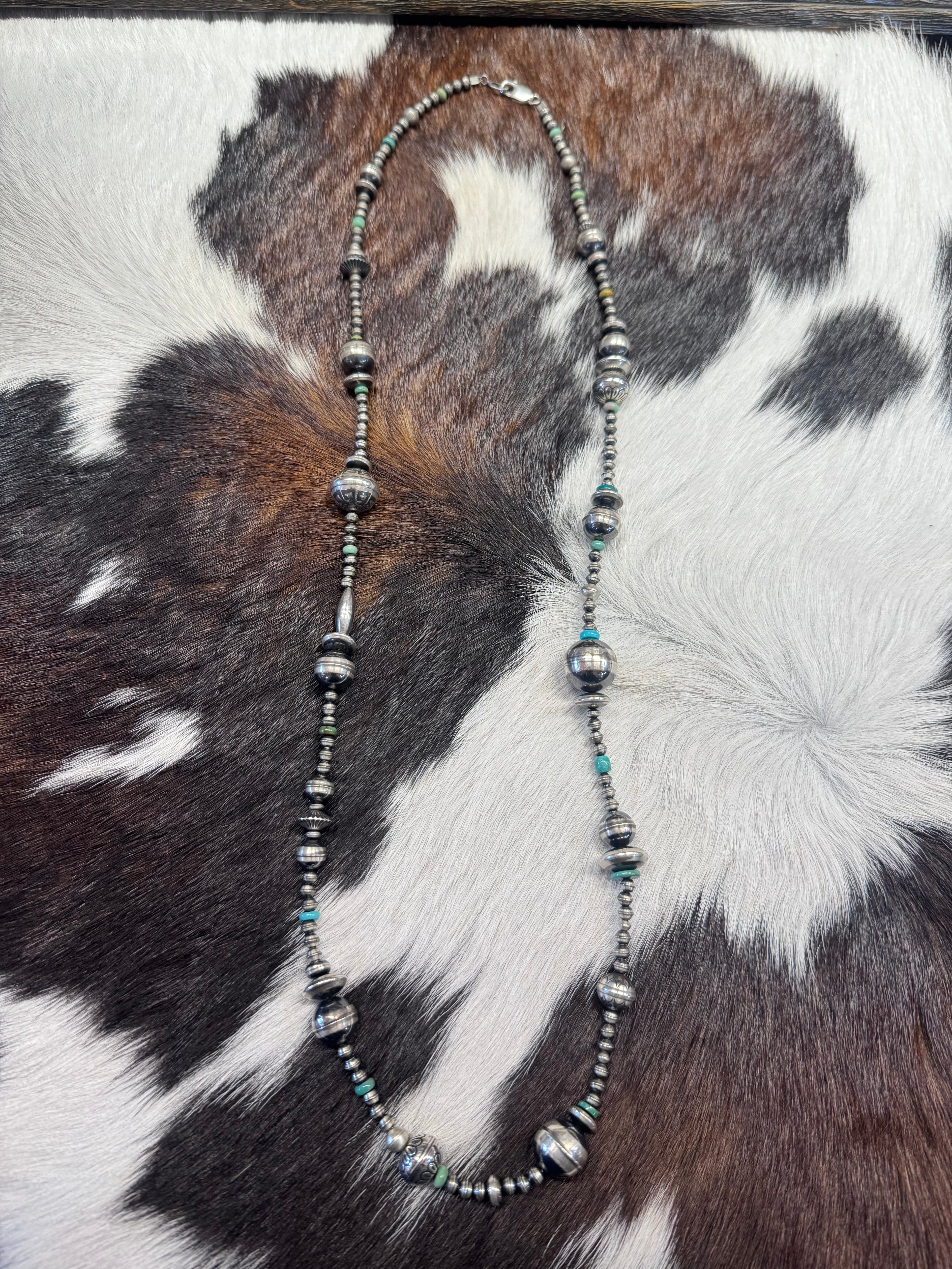 Consignment Navajo Pearl Statement Necklace