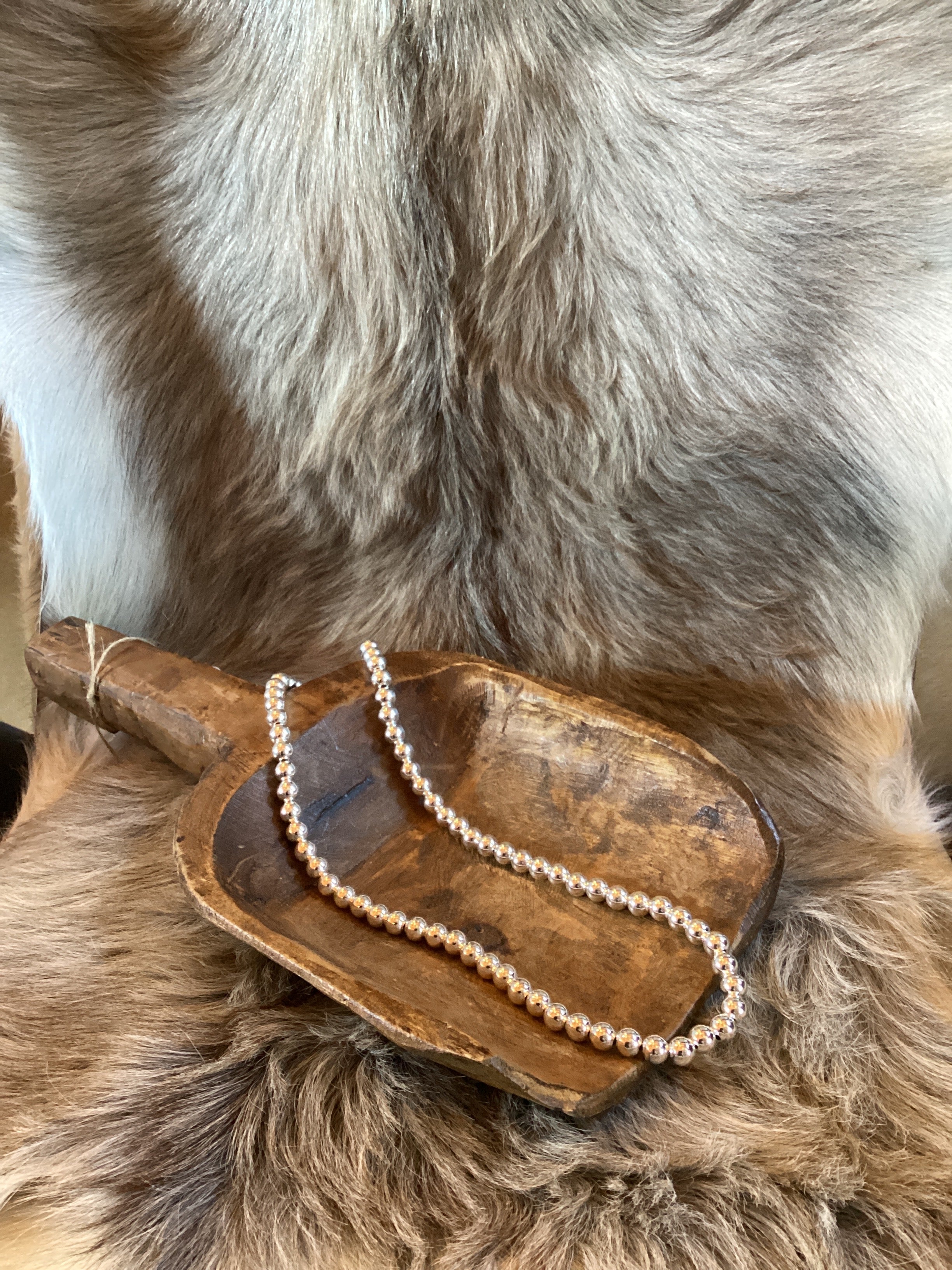 22" 8mm Non-Oxi Necklace