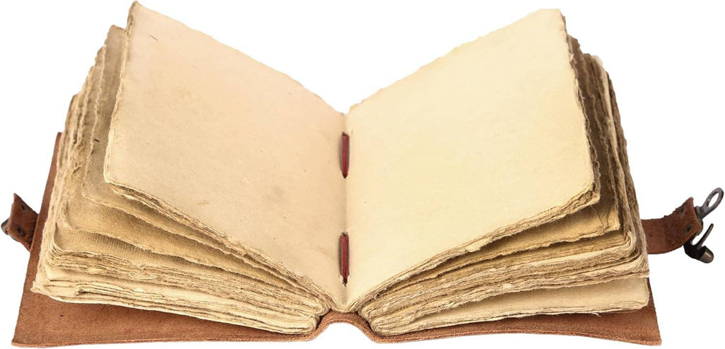 Handmade Genuine Leather Journal Side Lock Diary