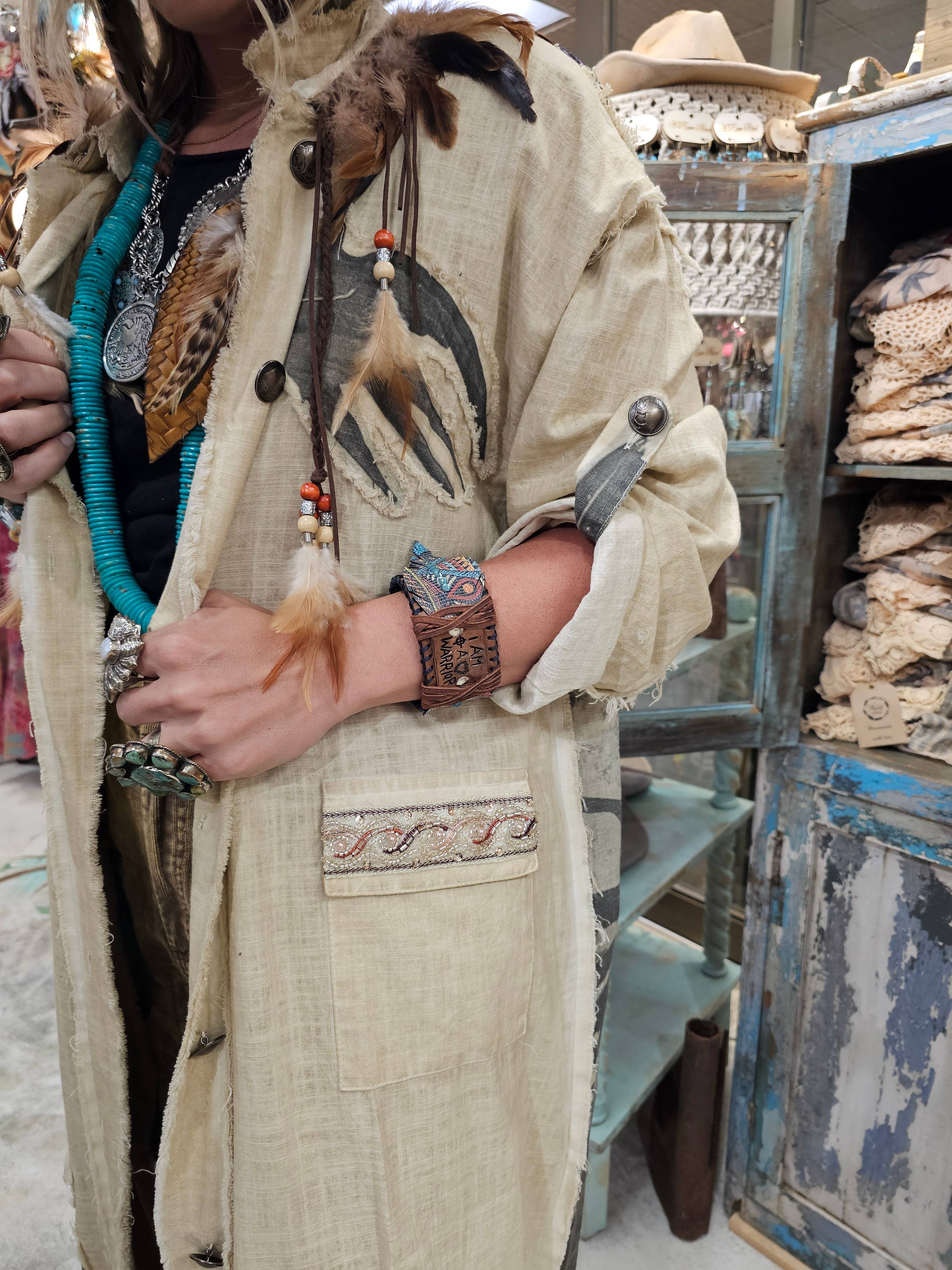 Indian Warrior Duster