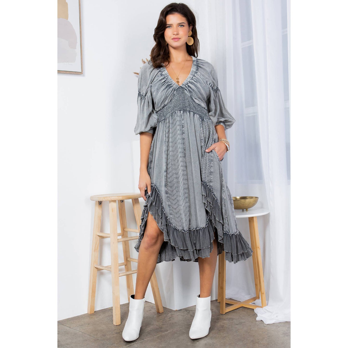 V-Neck Dress