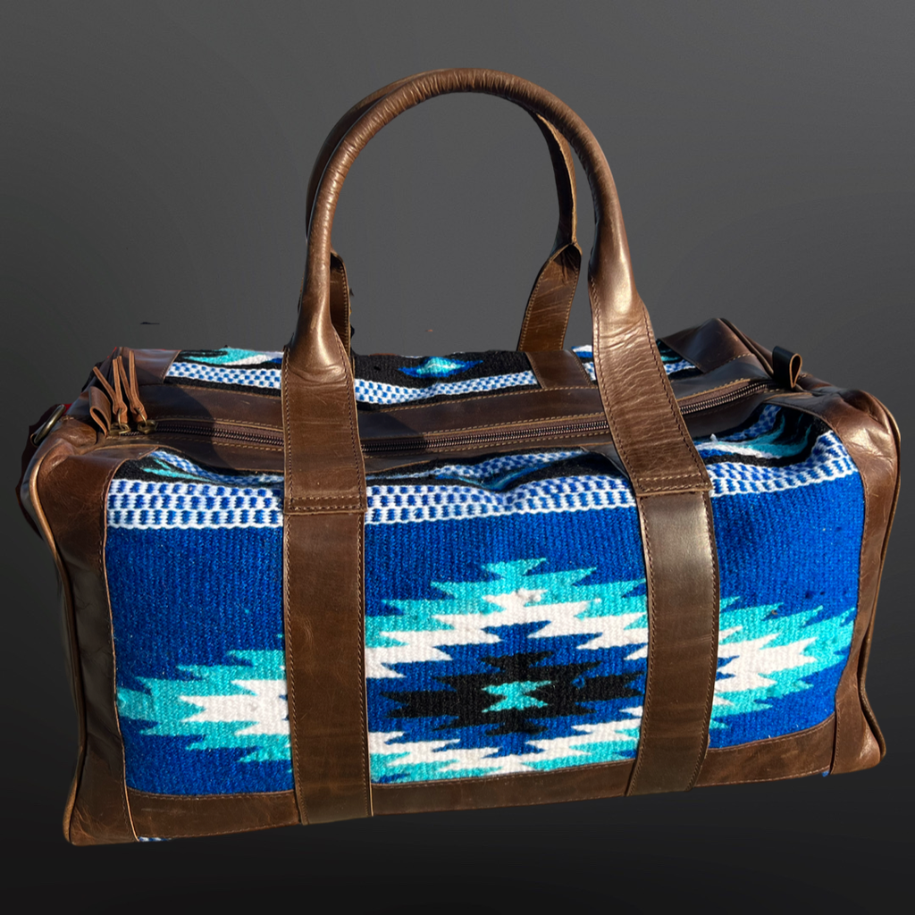 Western Saddle Blanket Duffle Bag