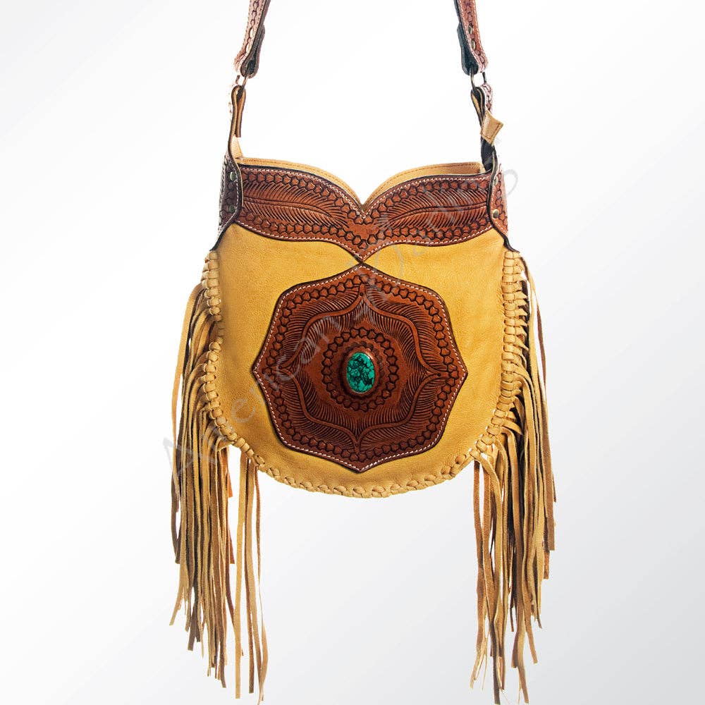 Large Crossbody Genuine Western Leather Women Bag