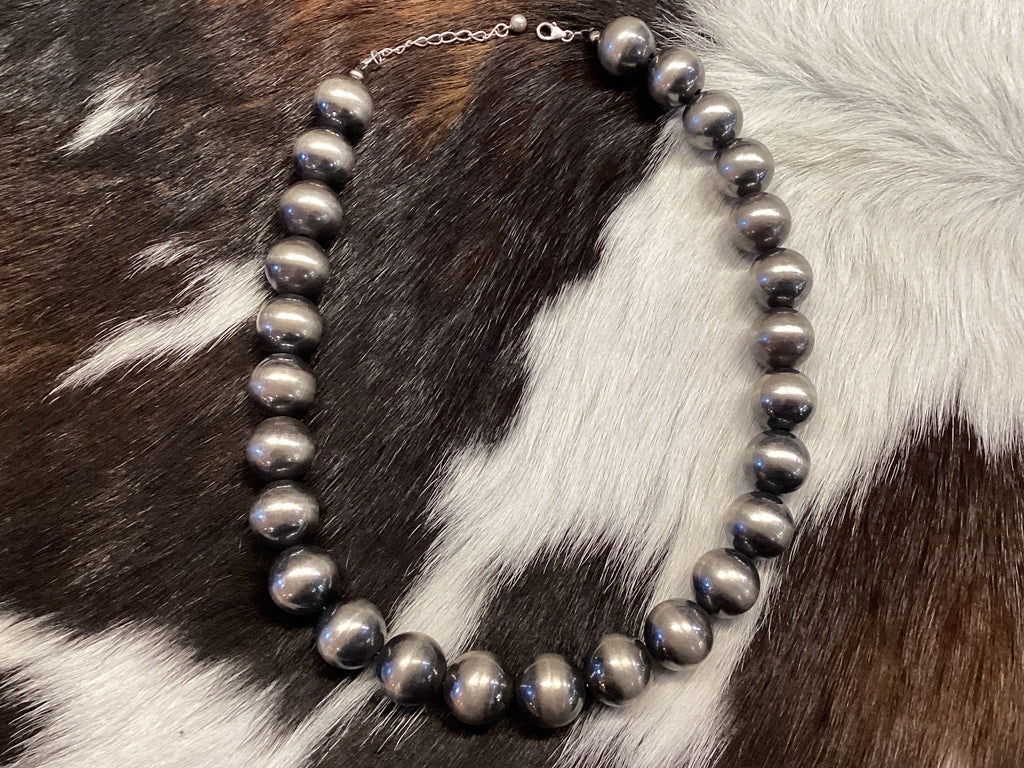 16mm Build Your Own Sterling Silver Pearls Necklace 14"-24"