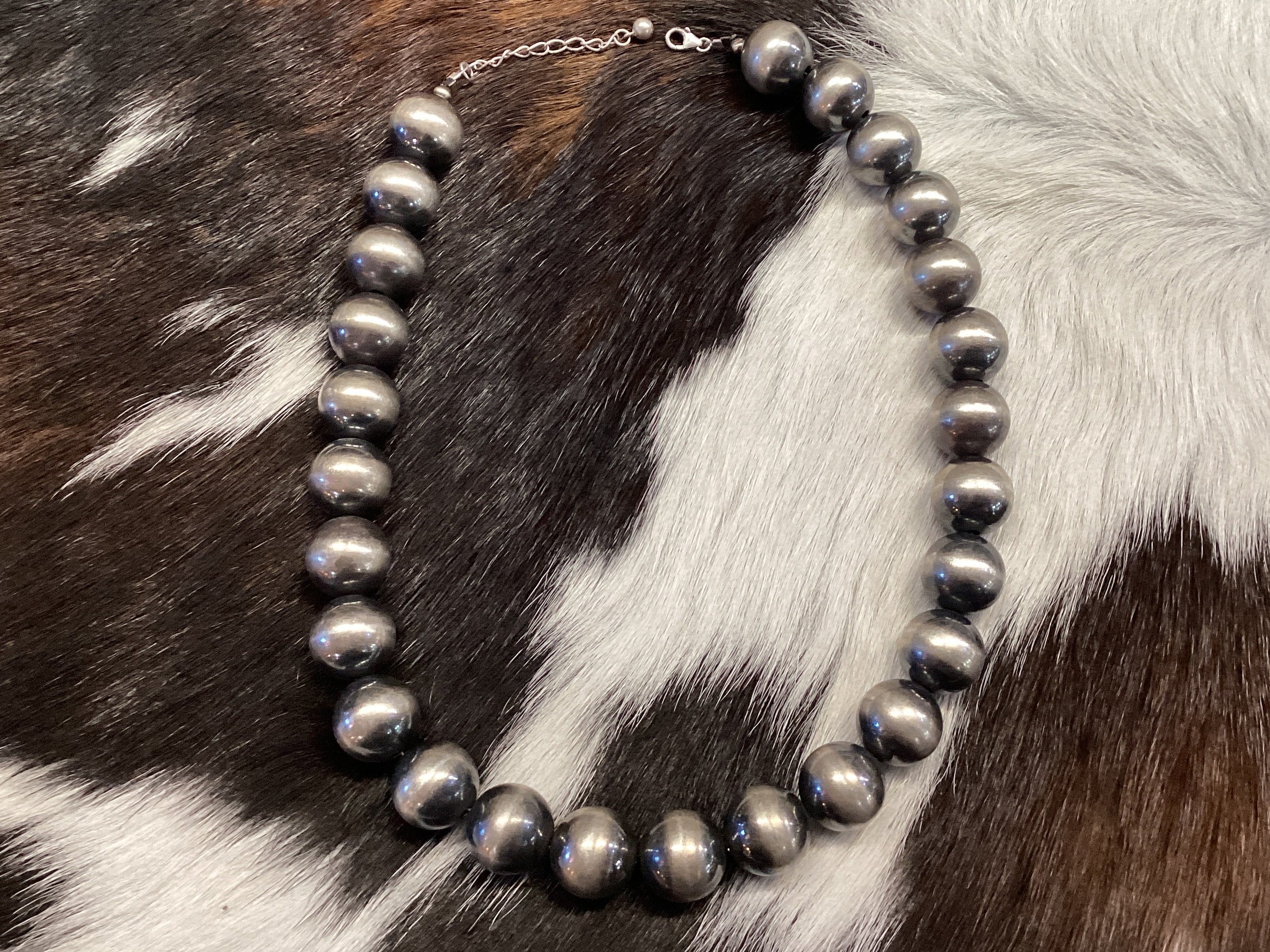 16mm Build Your Own Sterling Silver Pearls Necklace 14"-24"